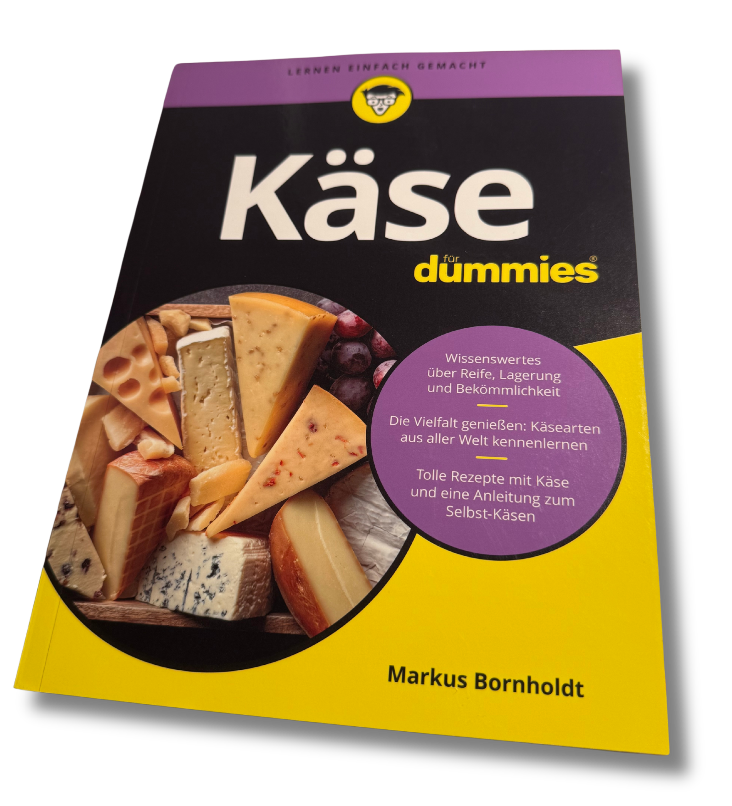 Buchcover Käse für Dummies von Markus Bornholdt